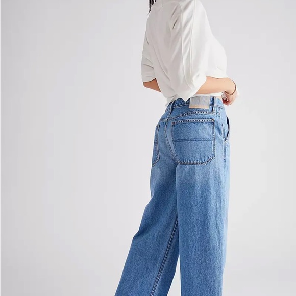 Mother The Fun Dip Utility Puddle Jeans 33 - Picture 2 of 14